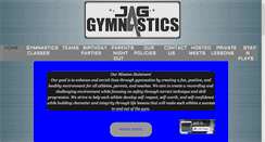 Desktop Screenshot of jaggymnastics.com